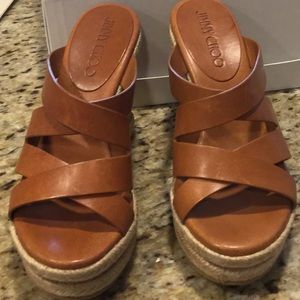 Jimmy Choo wedge sandal - Never worn